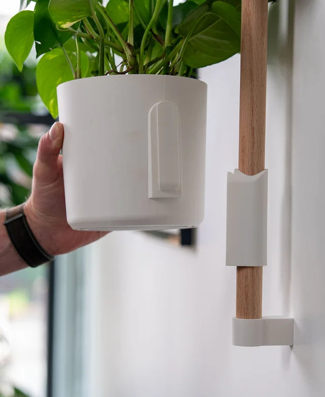 Combo Organizador de Pared con Macetas 3D