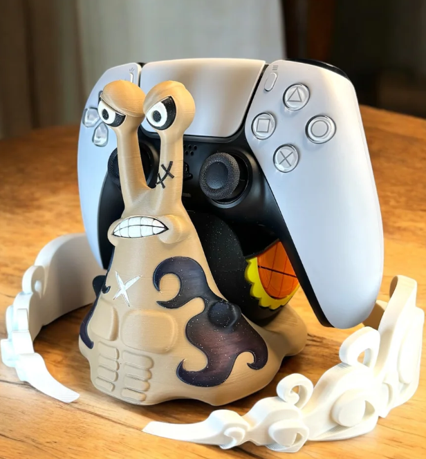 Soporte Mando Xbox PS4 PS5 Caracol Luffy (One Piece)