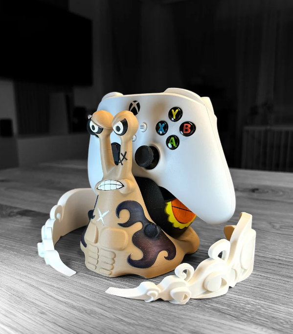Soporte Mando Xbox PS4 PS5 Caracol Luffy (One Piece)