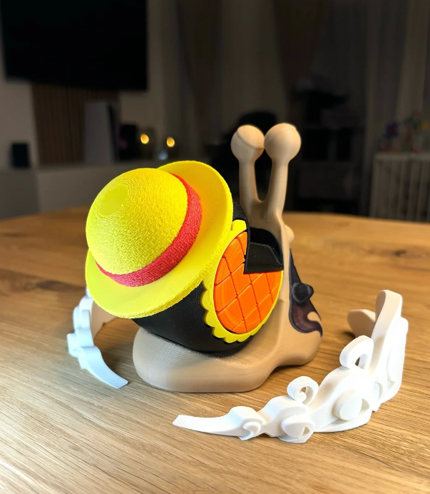 Soporte Mando Xbox PS4 PS5 Caracol Luffy (One Piece)