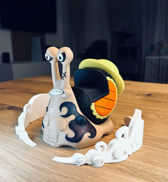 Soporte Mando Xbox PS4 PS5 Caracol Luffy (One Piece)