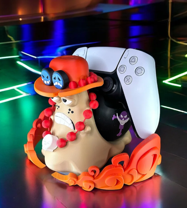 Soporte Mando Xbox PS4 PS5 Caracol Ace (One Piece)