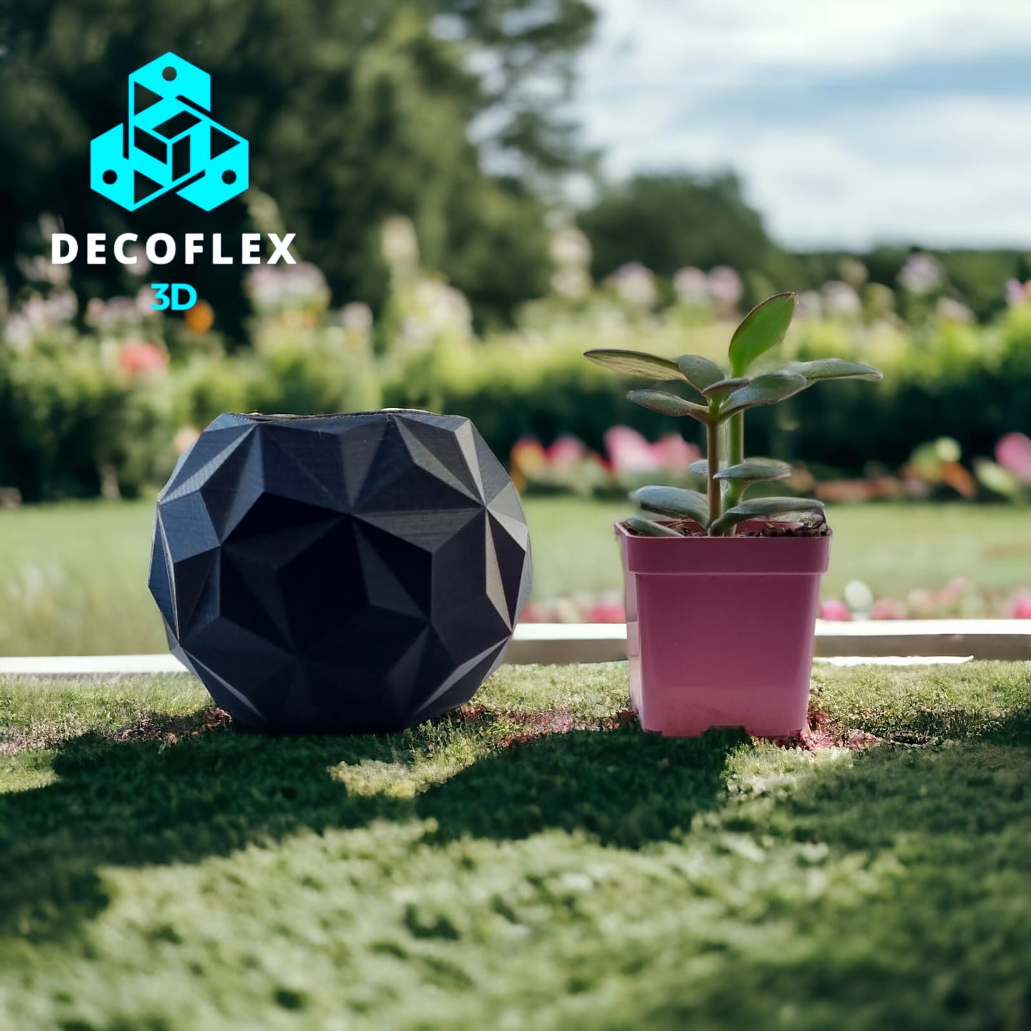 Maceta Decorativas DecoFlexitos Geodesic