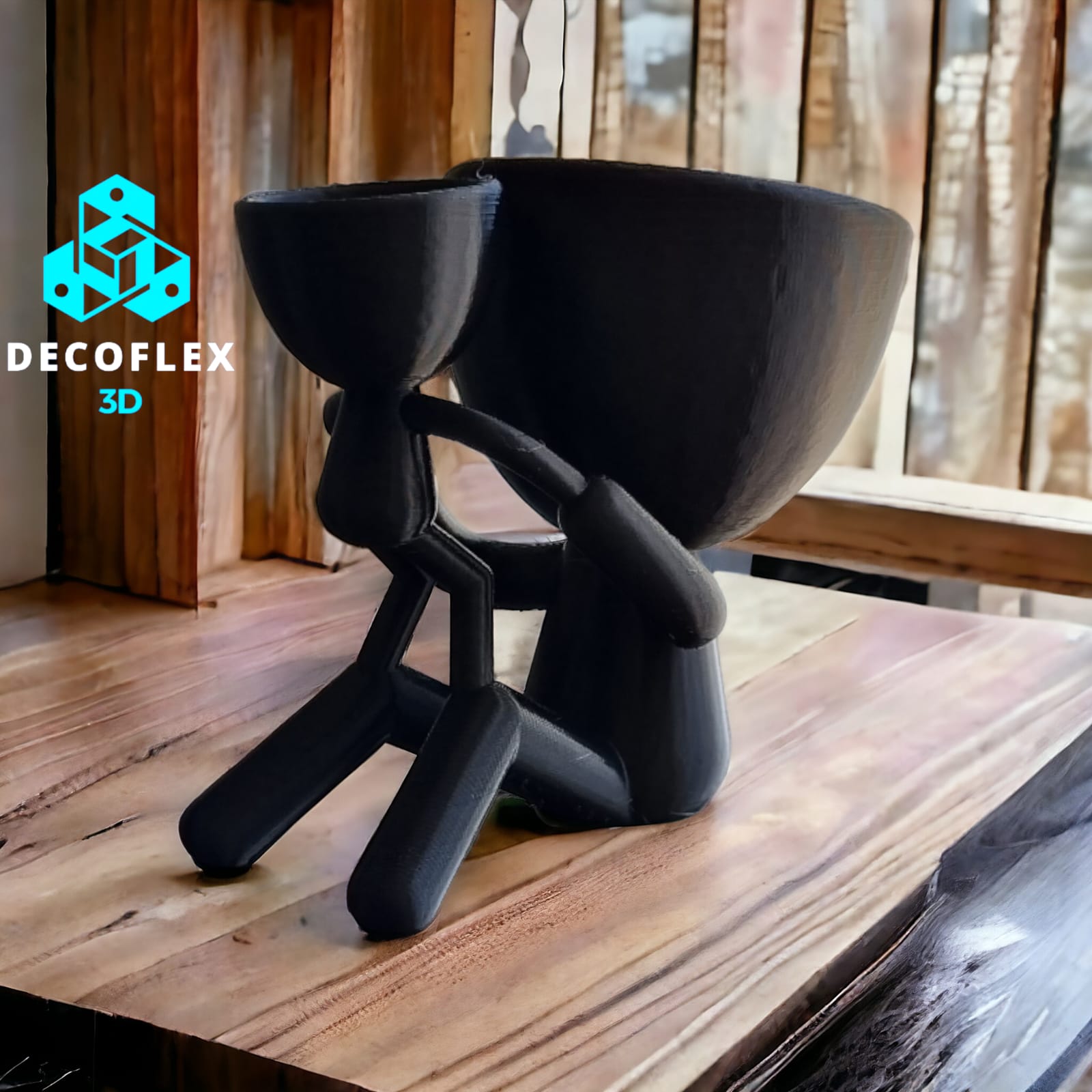 Macetas Decorativas DecoFlexito Madre e Hijo – DecoFlex 3D