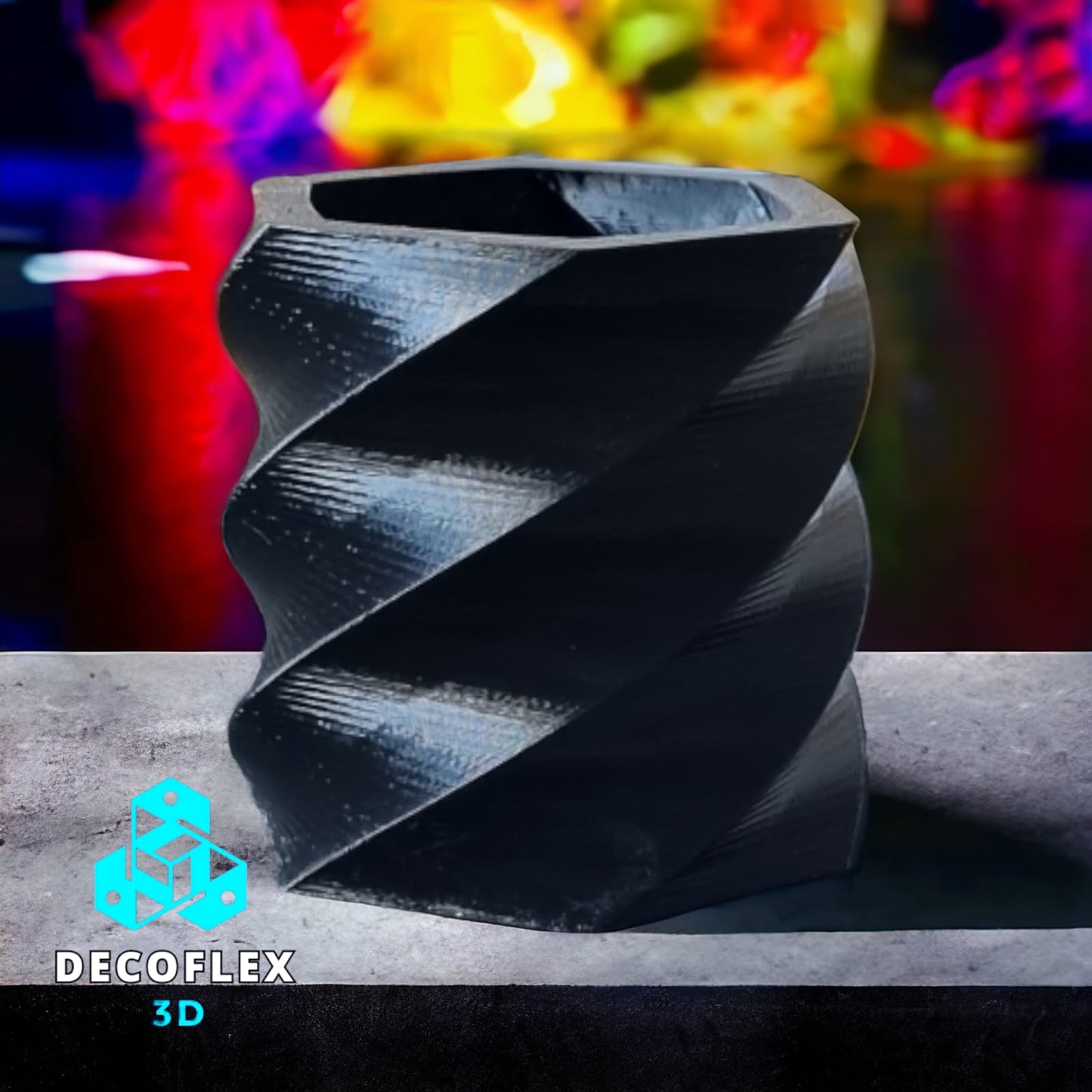 Maceta Decorativa DecoFlexito Espiral