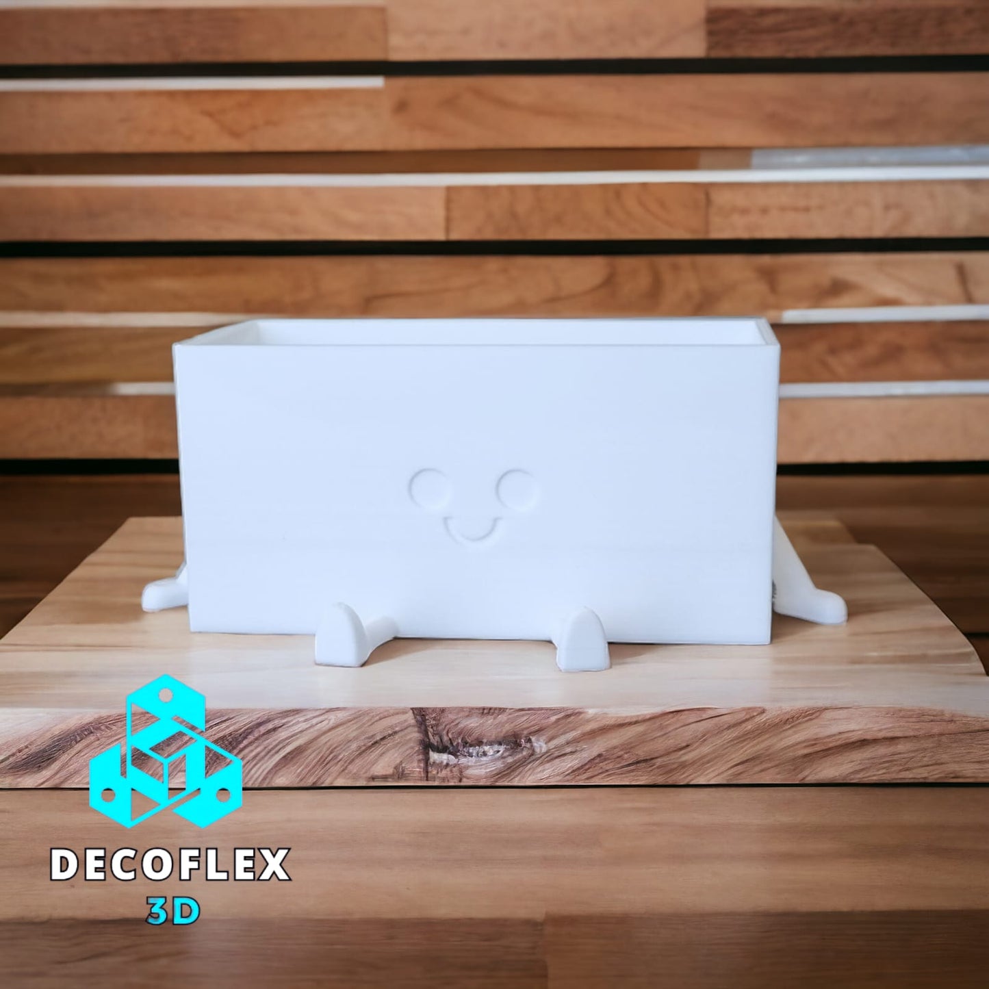 Maceta Decorativa DecoFlexito Happy Pot Doble Sentado