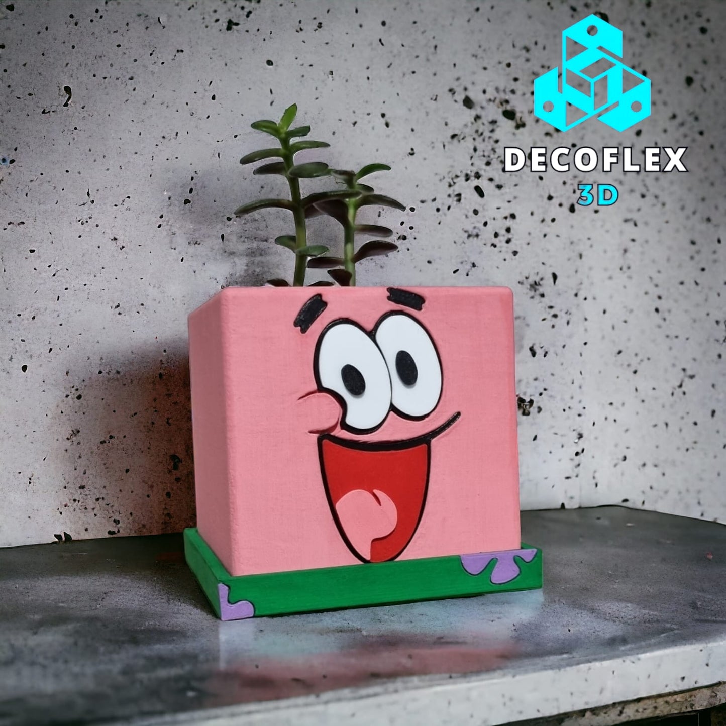 Maceta Decorativa DecoFlexito Patricio Color