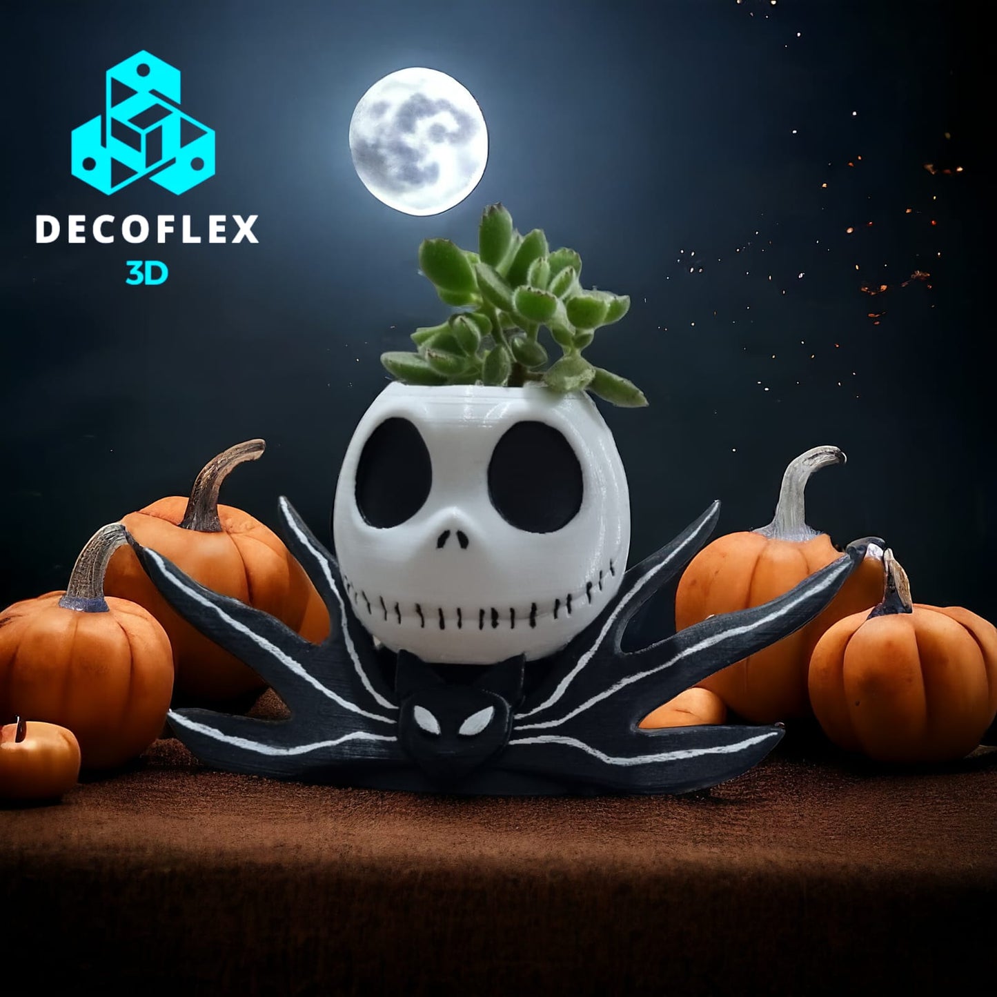 Maceta Decorativa DecoFlexito Jack Skellington