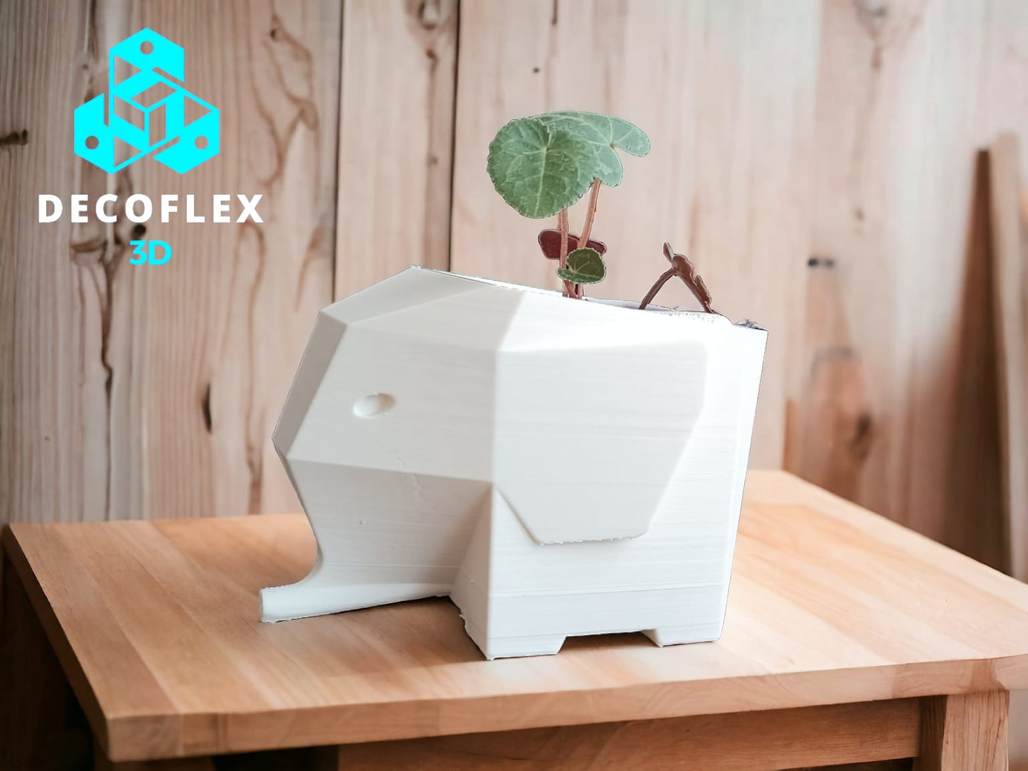 Maceta Decorativa DecoFlexito Elefante Pot