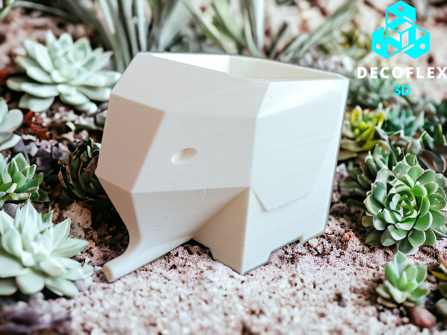 Maceta Decorativa DecoFlexito Elefante Pot