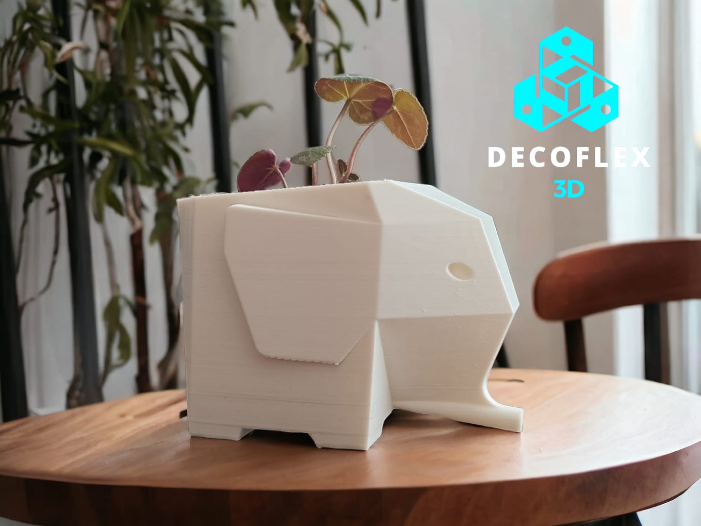 Maceta Decorativa DecoFlexito Elefante Pot