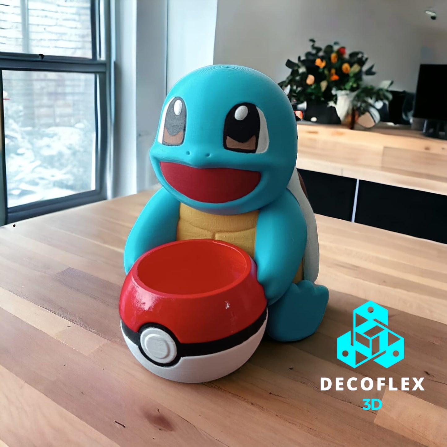 Maceta Decorativa Squirtle Pokemon