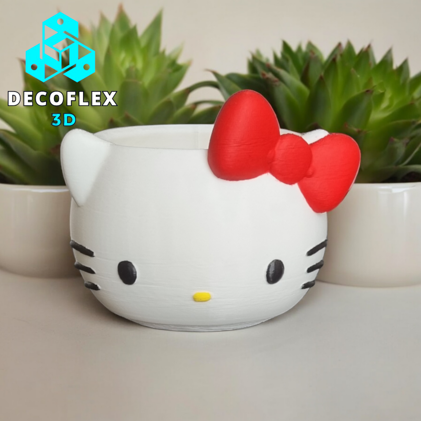Maceta Decorativa Hello Kitty
