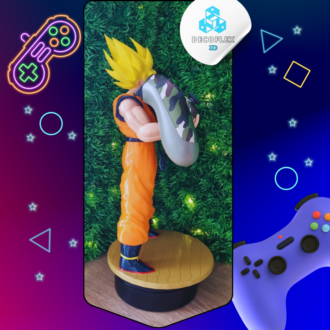 Soporte para mando PS5 PS4 XBOX Goku SSJ Universal