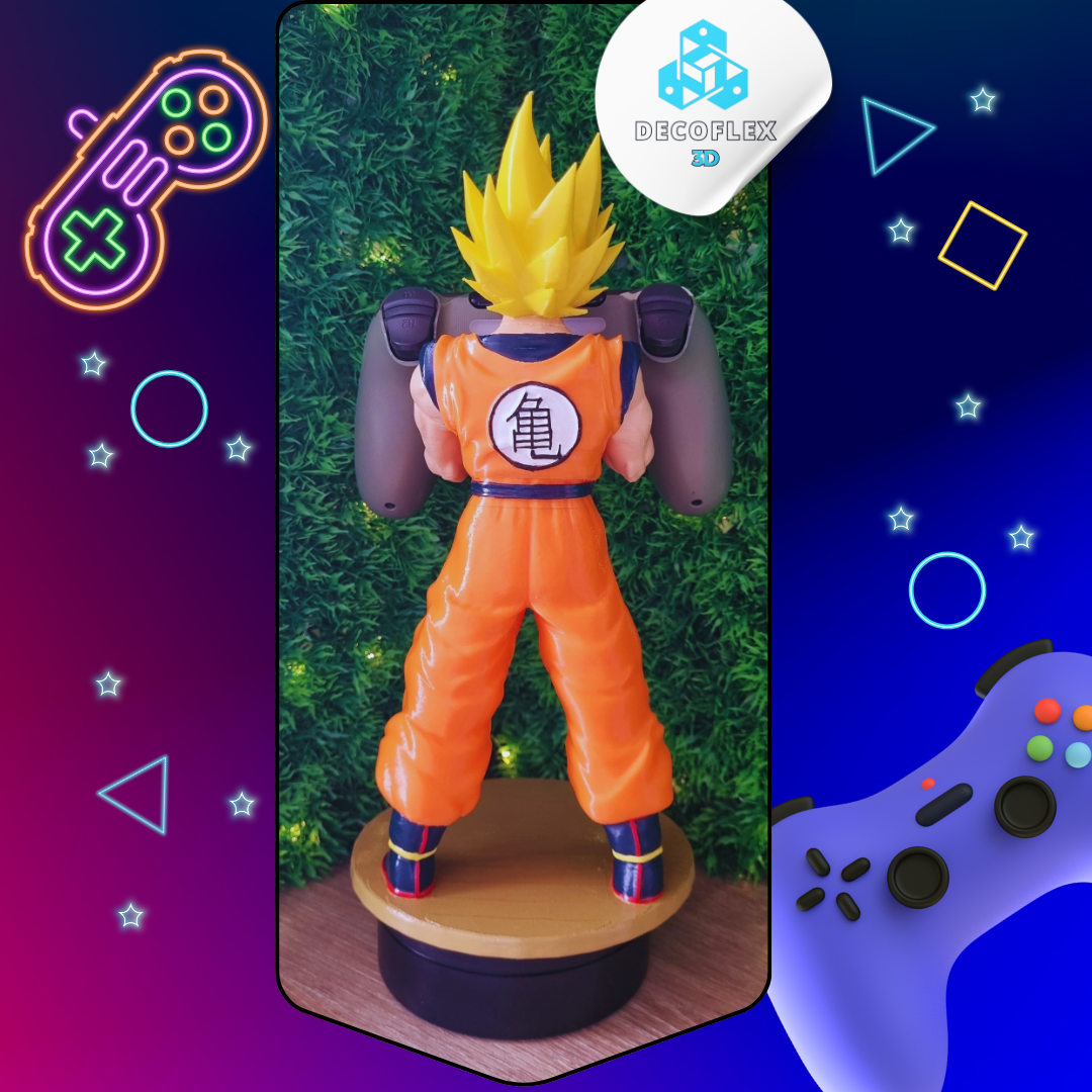 Soporte para mando PS5 PS4 XBOX Goku SSJ Universal