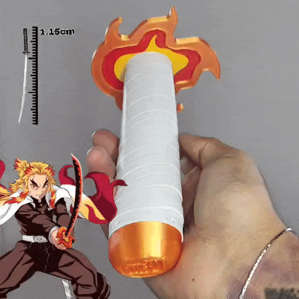 Katana Plegables 3D Animes Kimetsu no Yaiba - Bleach