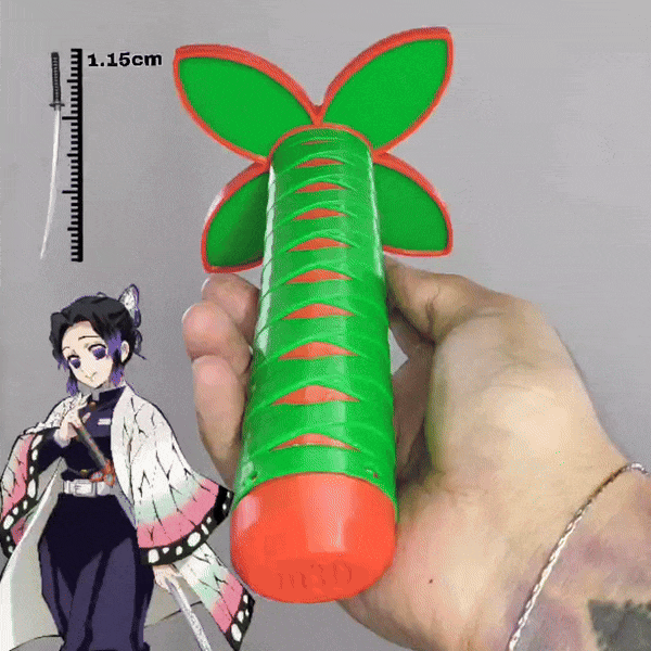 Katana Plegables 3D Animes Kimetsu no Yaiba - Bleach