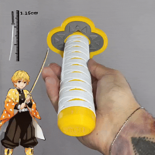 Katana Plegables 3D Animes Kimetsu no Yaiba - Bleach