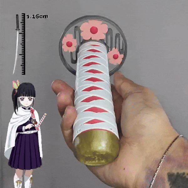 Katana Plegables 3D Animes Kimetsu no Yaiba - Bleach