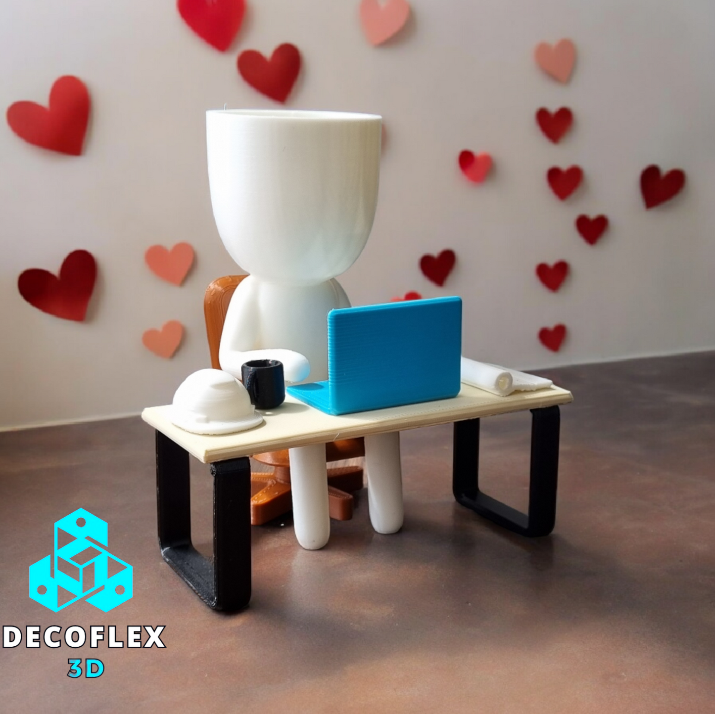 Maceta Decorativa DecoFlexito Ingeniero Civil