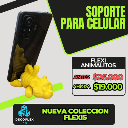 Soporte Celular Flexi Animalitos