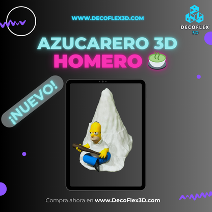 Azucarera Homero 3D 🍵Funcional