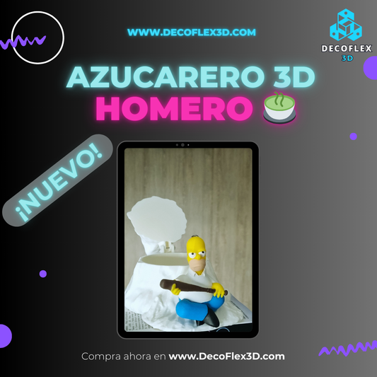 Azucarera Homero 3D 🍵Funcional