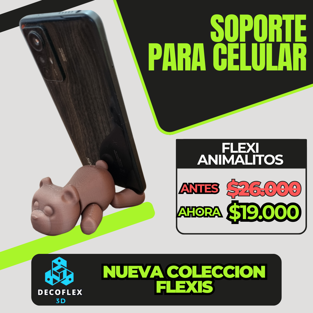 Soporte Celular Flexi Animalitos