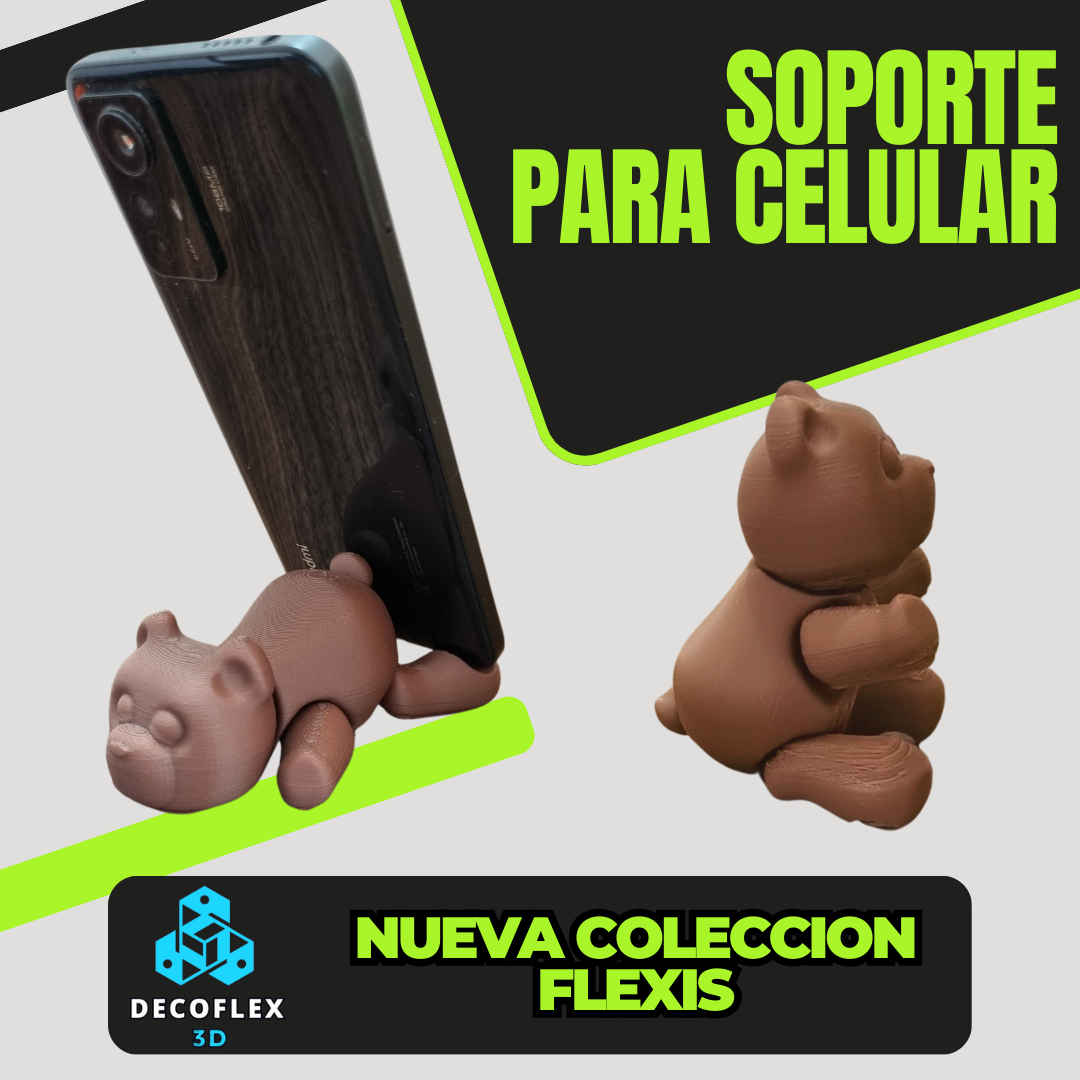 Soporte Celular Flexi Animalitos