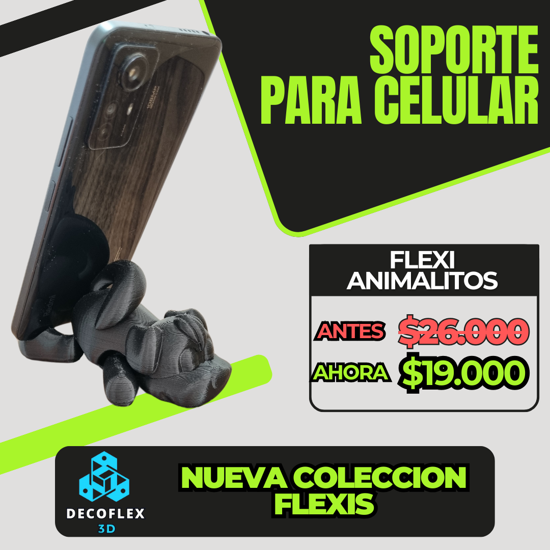 Soporte Celular Flexi Animalitos