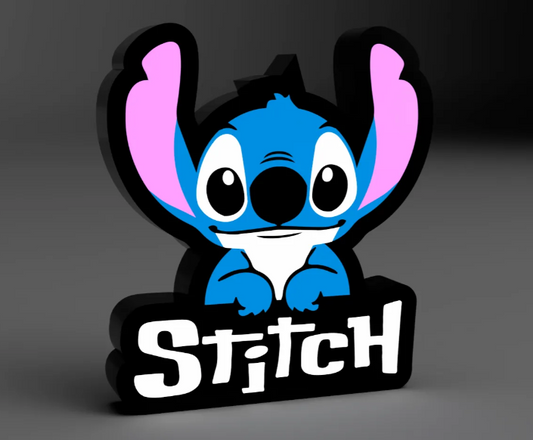 Caja de Luz de Stitch
