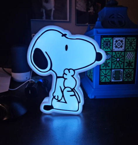 Caja de Luz de Snoopy