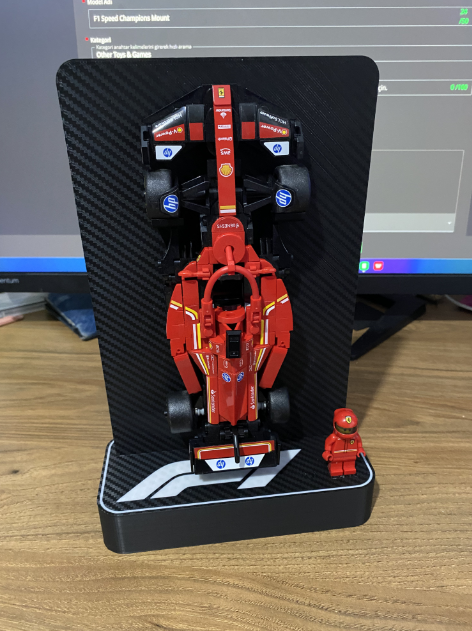 Formula 1 Soporte Exhibicion para Lego