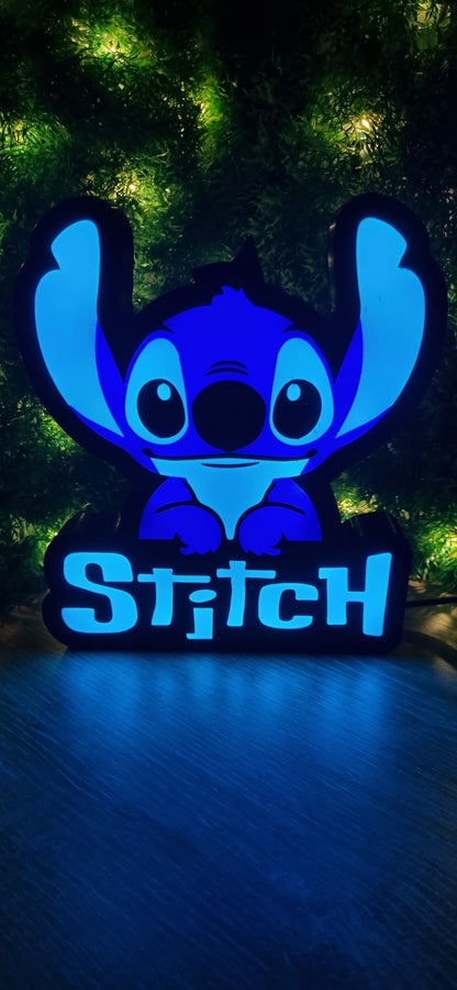 Caja de Luz de Stitch