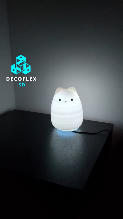 Lampara LED Decorativa Gato