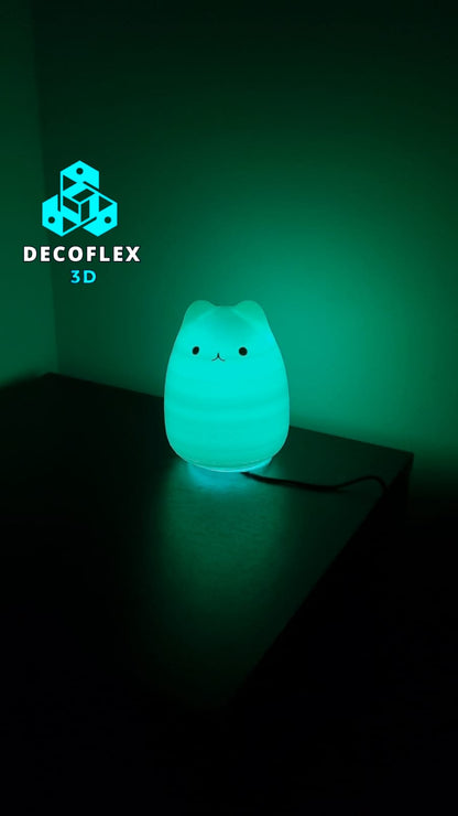 Lampara LED Decorativa Gato