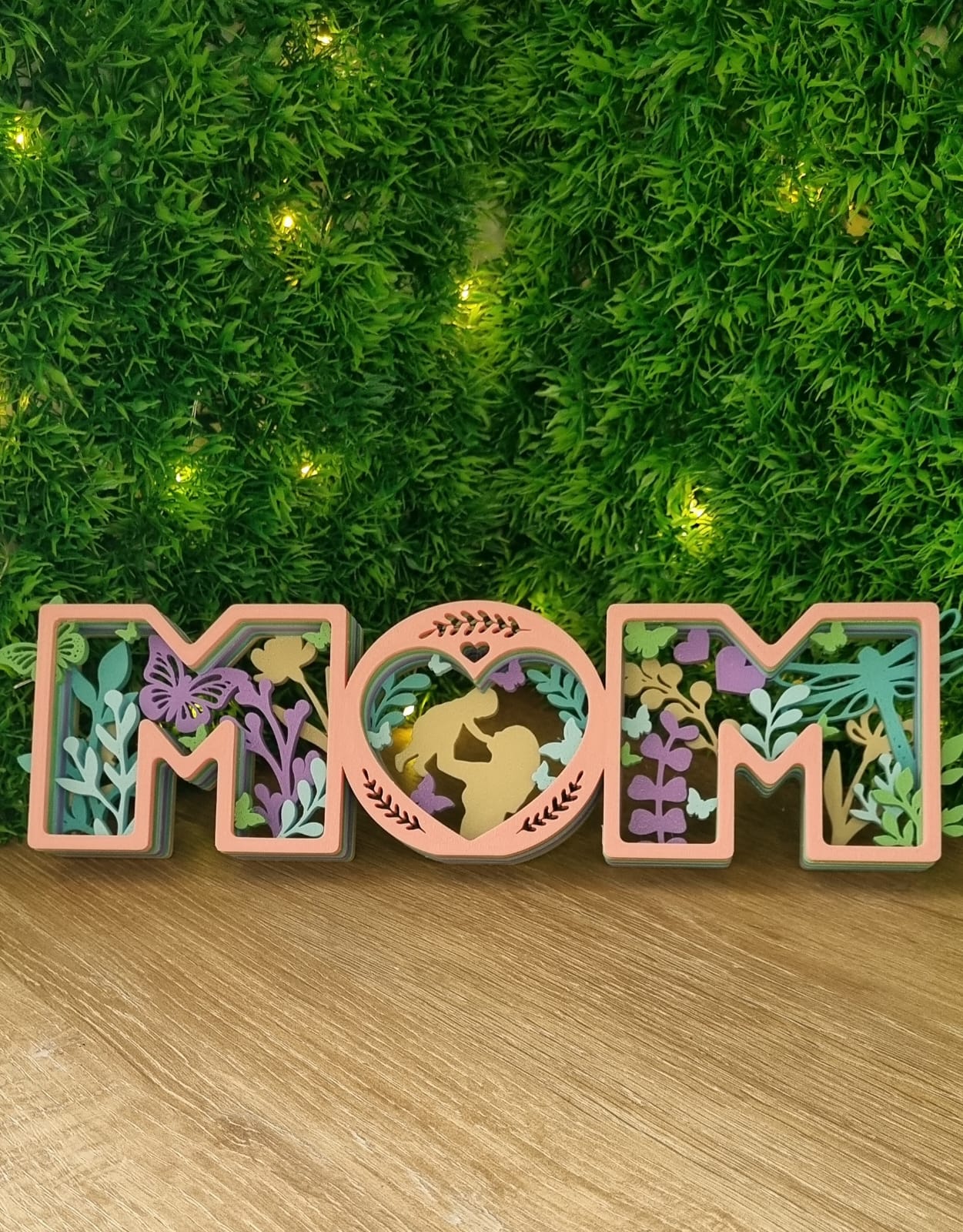 3D MOM Letrero 💟