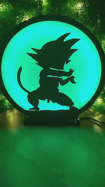 Caja de Luz Goku